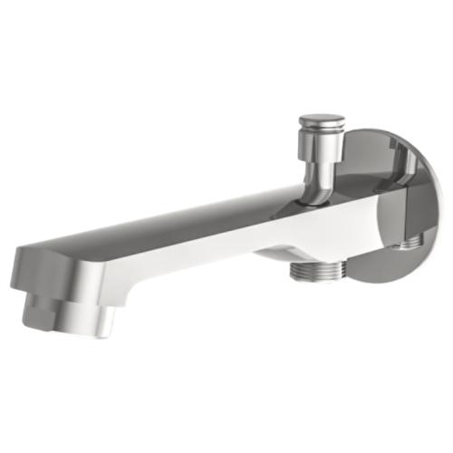 Wall Spout with Tip Ton for Hand Shower with Wall Flange Chrome